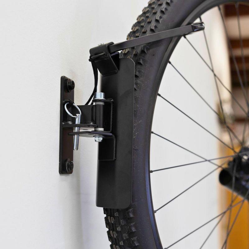 StoreYourBoard Swivel Mount Bike Storage Rack | Garage Wall Hook