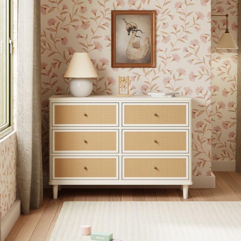 Marin 6 Drawer 19.49" W Dresser