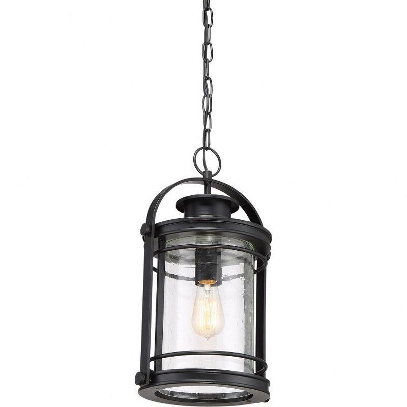 Quoizel Lighting Booker 1 - Light Pendant in  Mystic Black