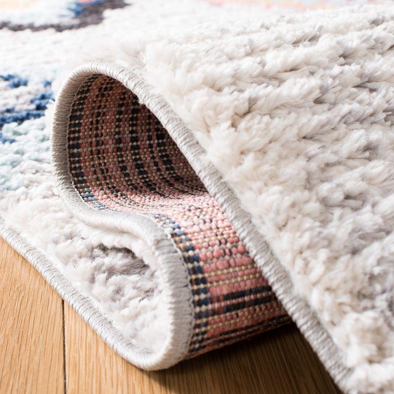 Morocco MRC940 Power Loomed Area Rug - Ivory/Multi - 6'7"x6'7" - Safavieh.
