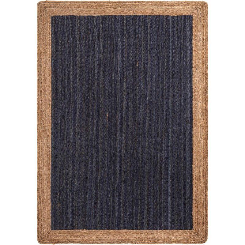 Unique Loom 6' 1 x 9' 0 Goa Braided Jute Rectangle Area Rug