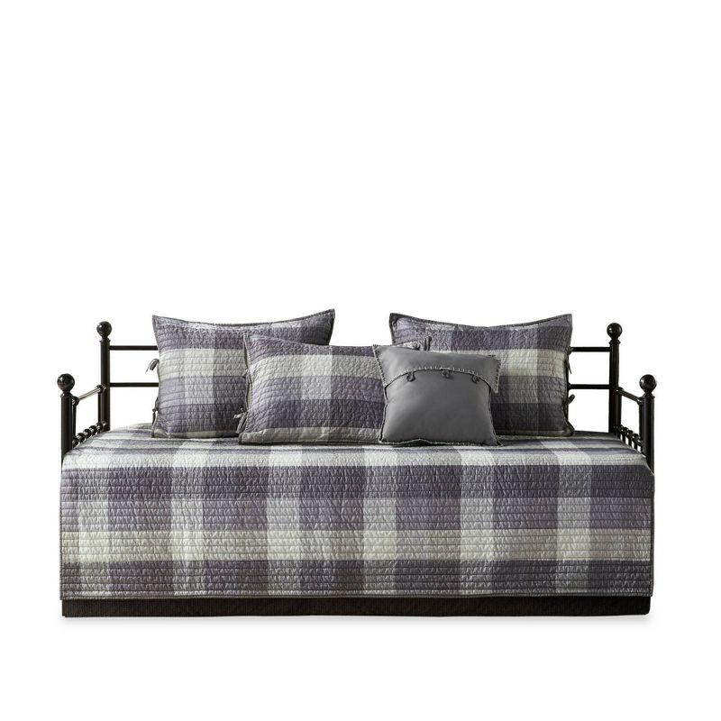 Ridge 3 Piece Reversible Plaid Daybed Cover Set