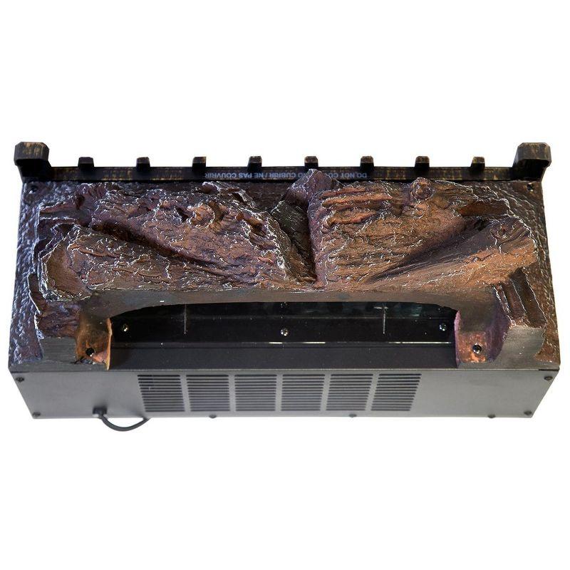 Comfort Glow Electric Log Insert, Heater With Firebox Projection 5,000 BTUs