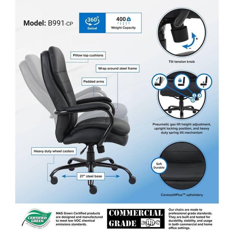 Black Ergonomic High Back Executive Swivel Chair