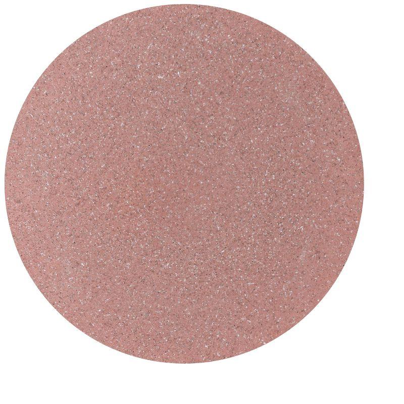 Kline 17.5" Mid-Century Modern Brutalist Accent Table , Pink Terrazzo Finish - JONATHAN Y