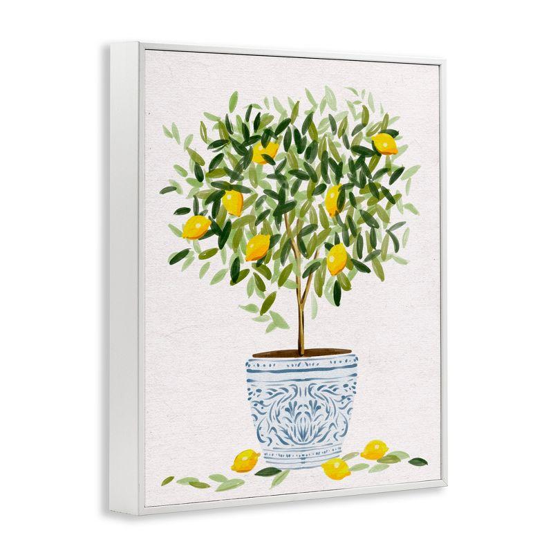 Stupell Industries Lemon Tree Detailed Planter, 11" x 14"