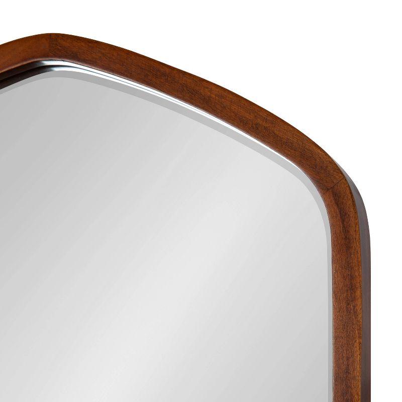 Glover Wood Hexagon Wall Mirror