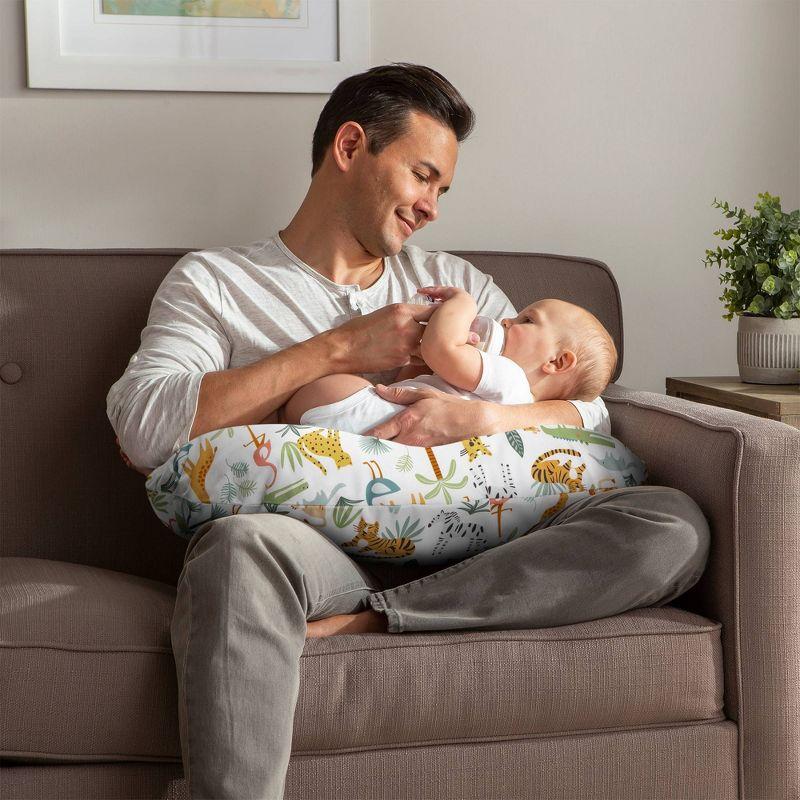 Boppy Original Support Nursing Pillow Cover - Colorful Wildlife