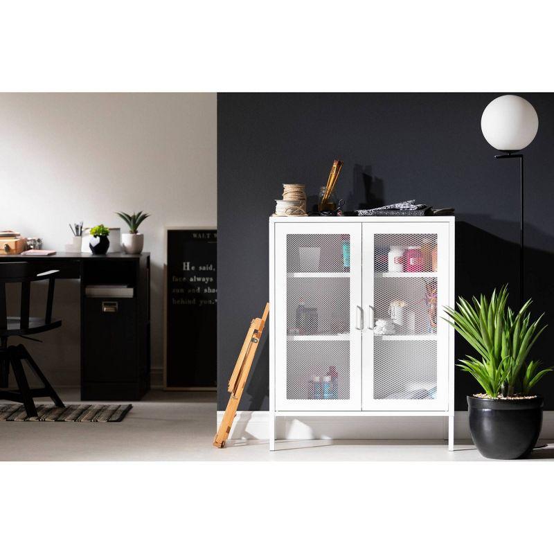 Crea Metal Accent Cabinet