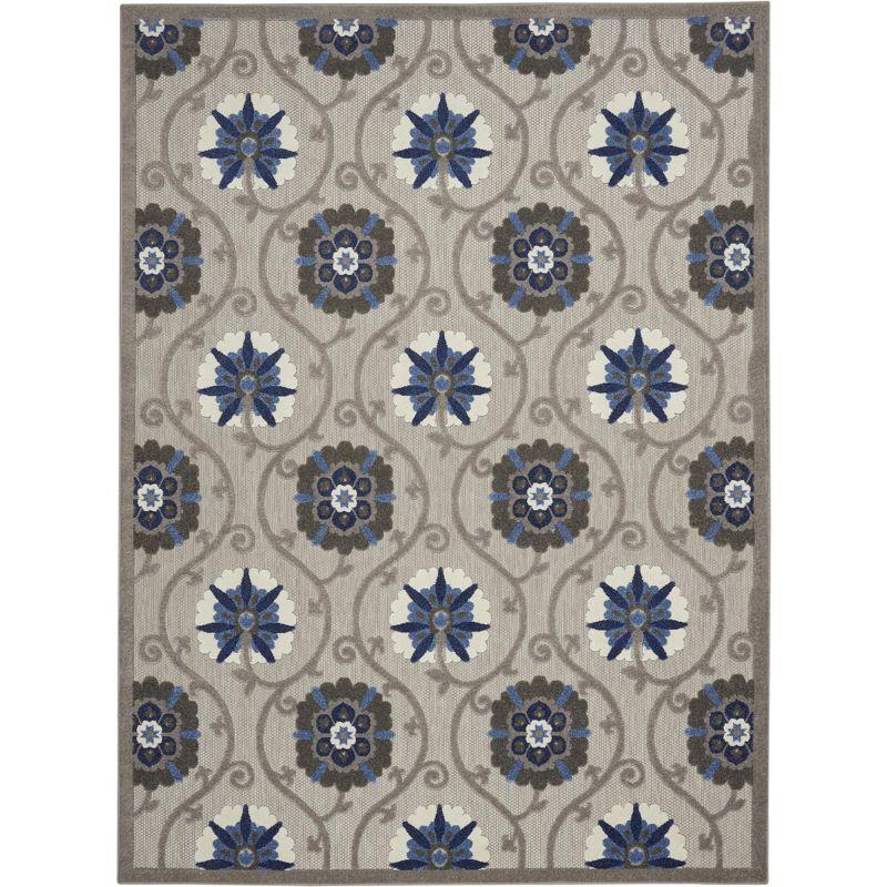 Nourison Aloha Contemporary Floral Outdoor Area Rug