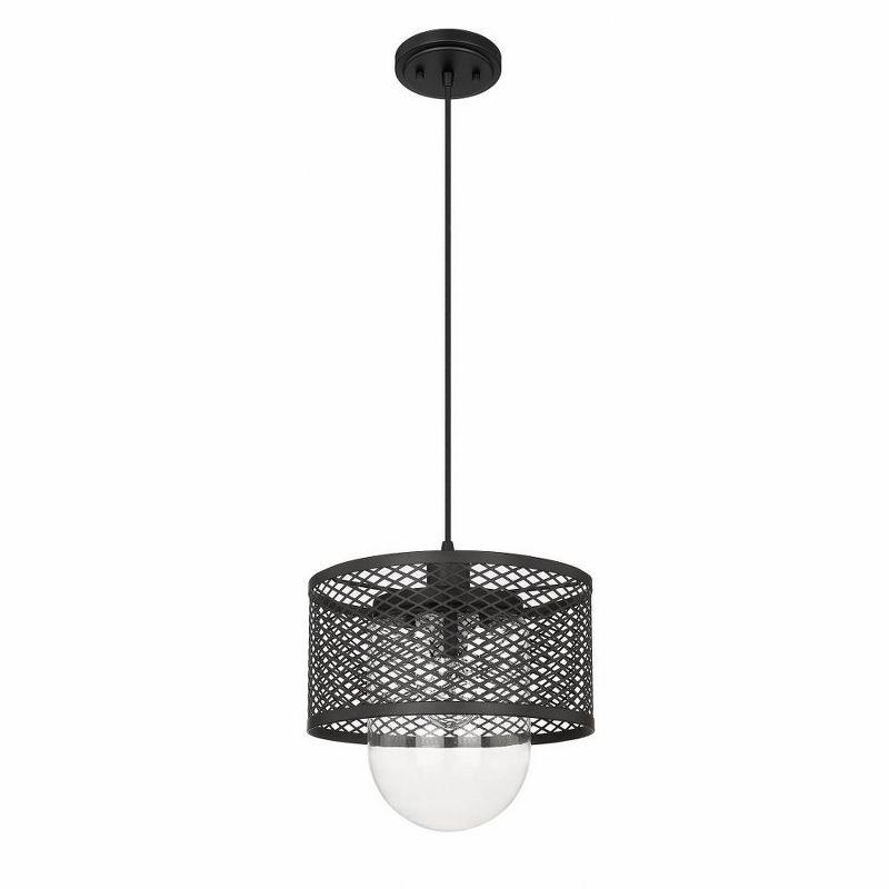 Z-Lite Kipton 1 - Light Pendant in  Matte Black