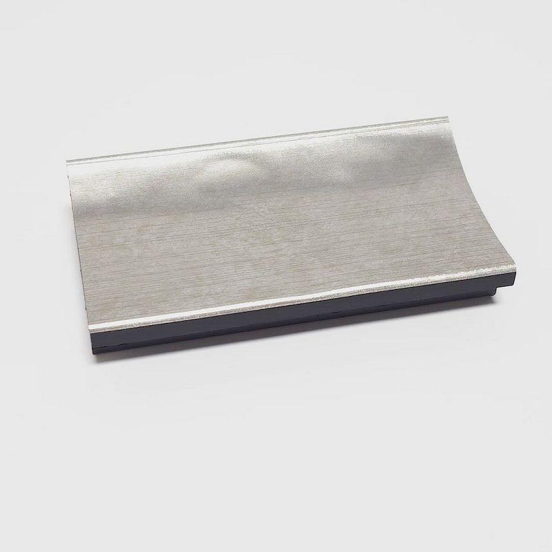 Amanti Art Waveline Silver Narrow Picture Frame Opening Size 11x14 in.
