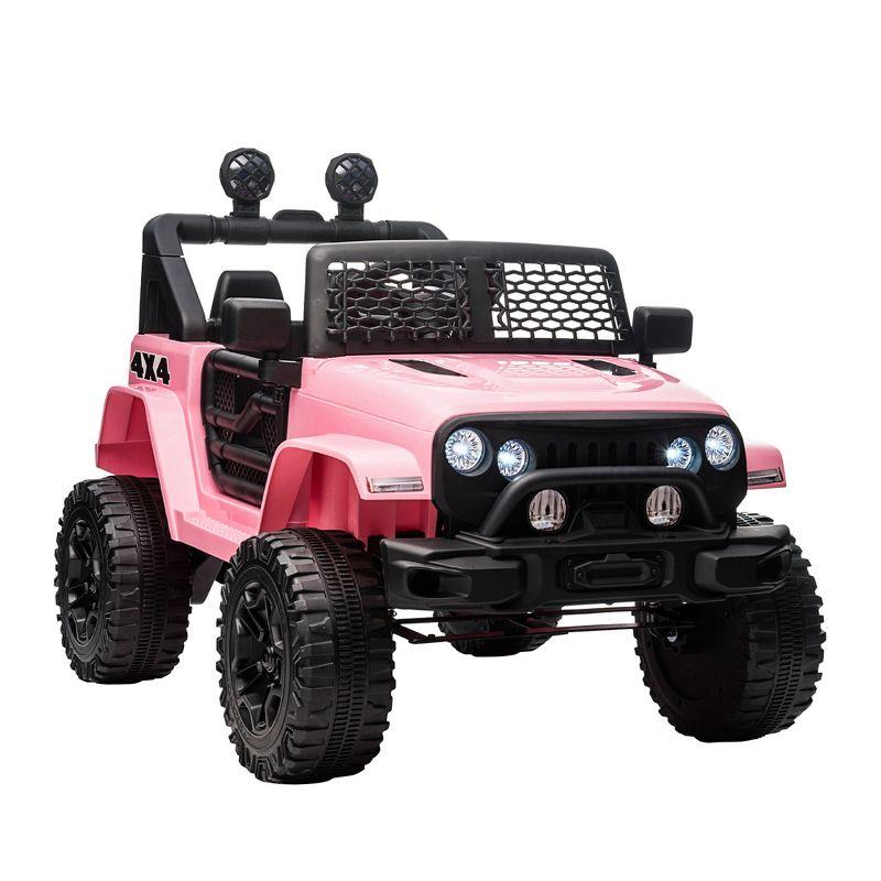 Aosom Aosom 12 Volt 1 Seater All-Terrain Vehicles Battery Powered Ride On with Remote Control
