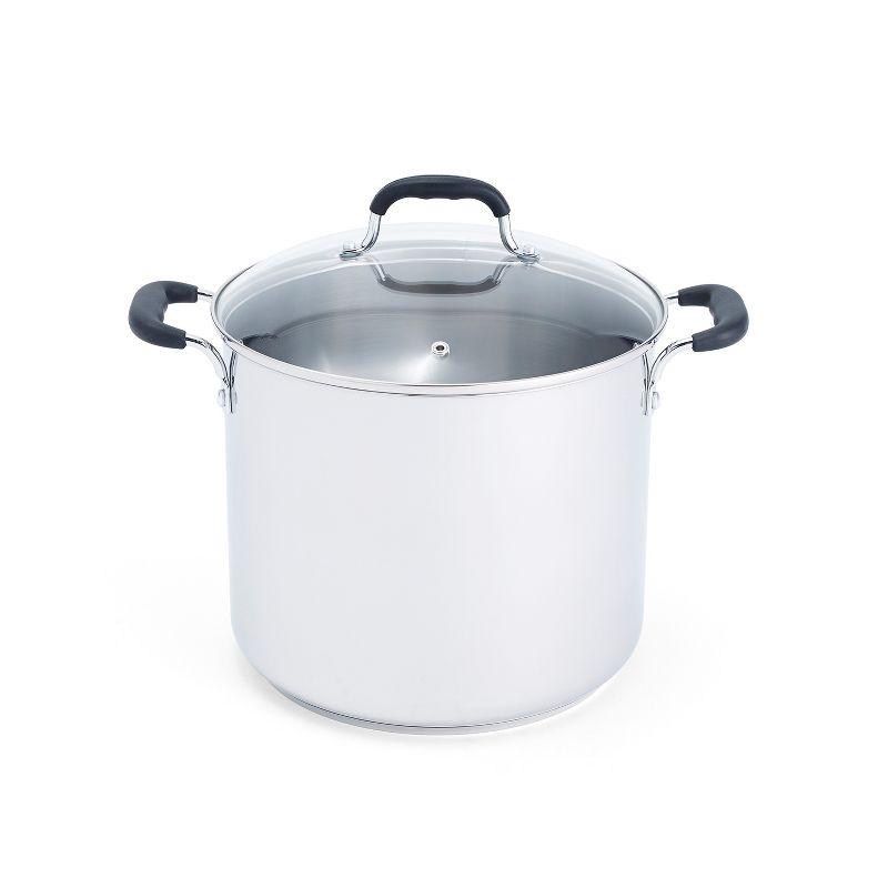 T-fal Stainless Steel 12 qt. Stockpot with lid & Reviews | Wayfair