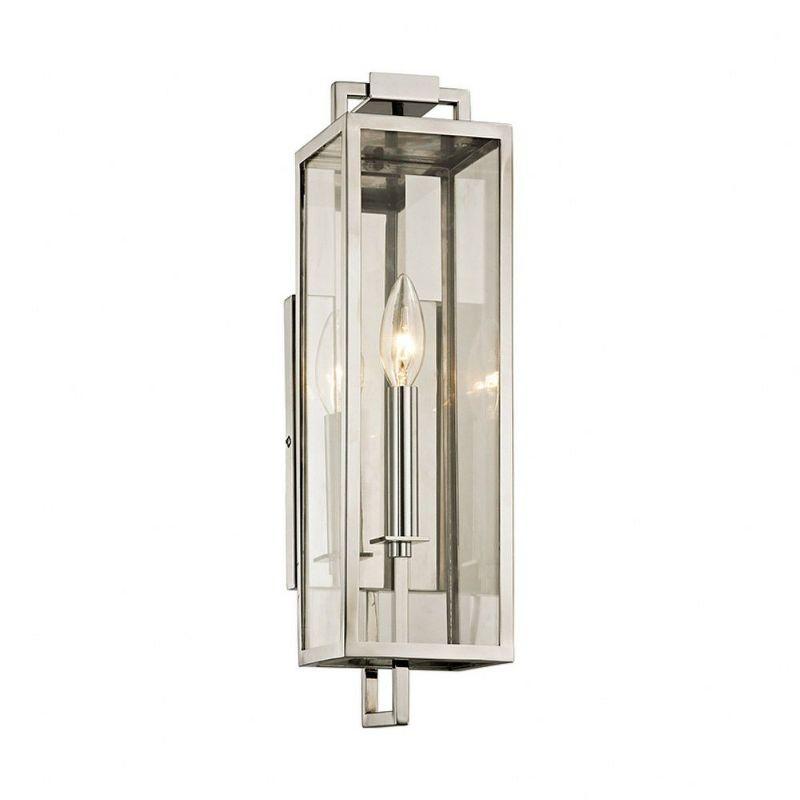 Troy Lighting Beckham 1 - Light Sconce in  Stainless Steel