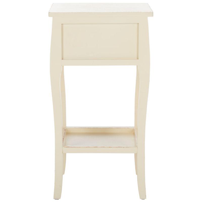 Thelma End Table - Vintage Cream - Safavieh