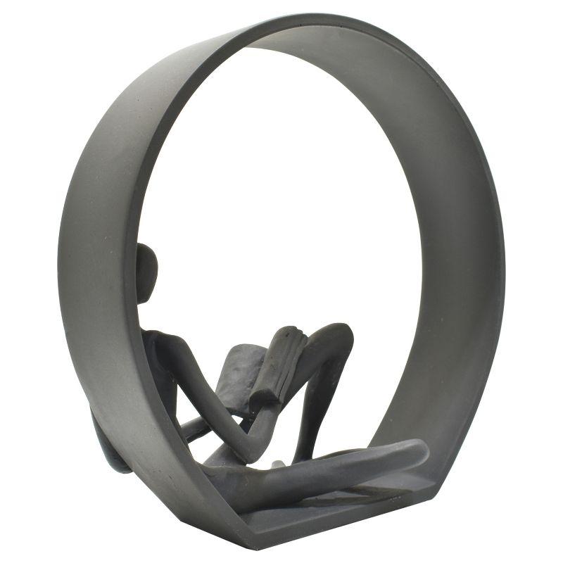 Lifestyle Group Distribution Adam & Friends Home Decor Encirlced Reader Sculpture | 1-Piece