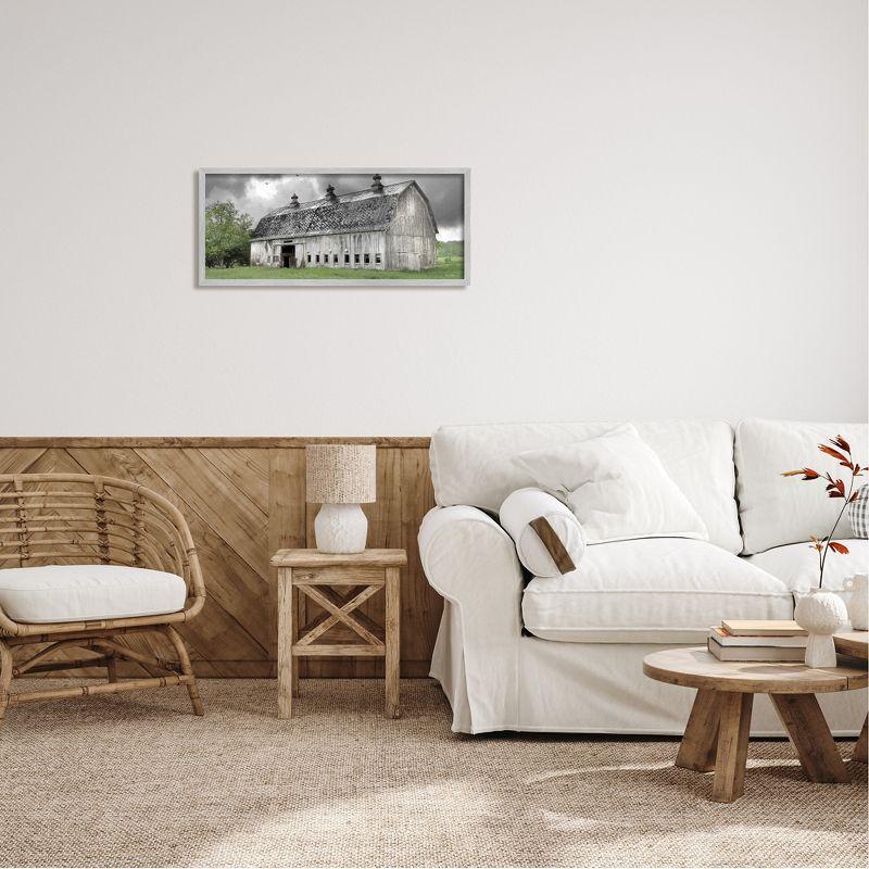 Stupell Industries " Farmland Barn Overhead Clouds " by Lori Deiter