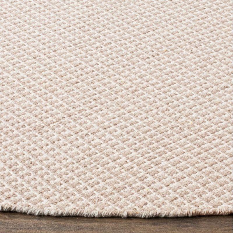 Montauk MTK340 Hand Woven Indoor Area Rug - Ivory/Grey - 6' Round - Safavieh