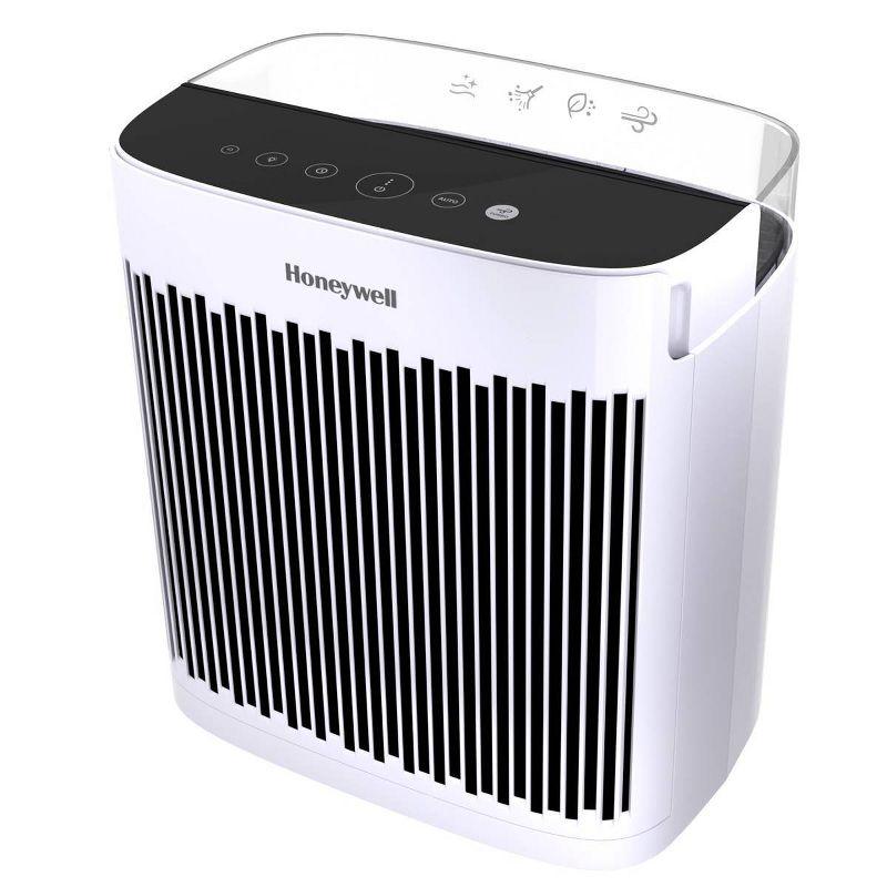 White HEPA Air Purifier with Odor Absorbing Filter