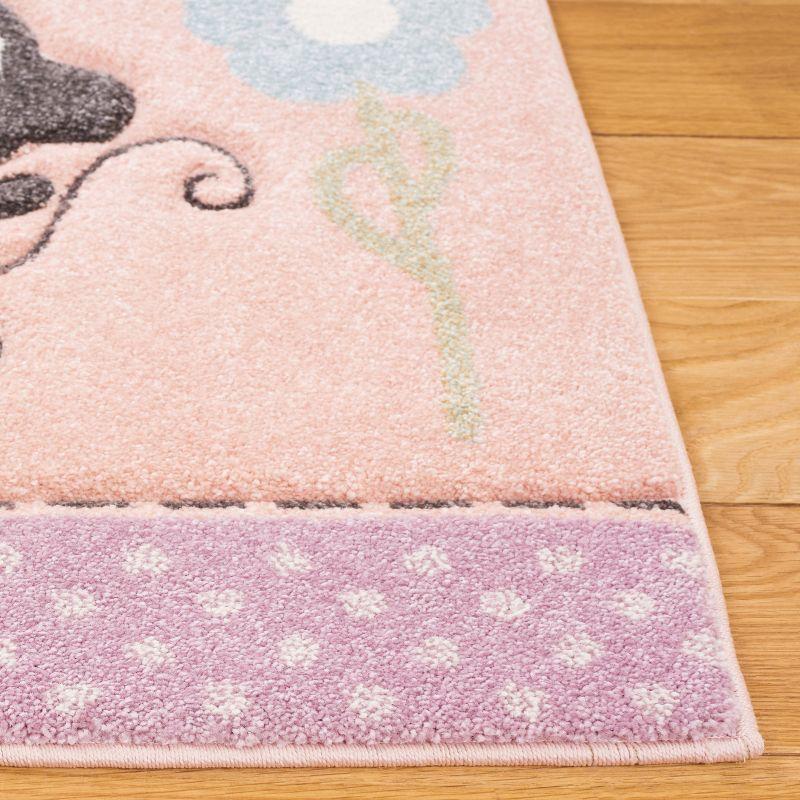 Carousel Kids  CRK120 Loomed Indoor Area Rug - Blush Pink - 2'3"x4' - Safavieh