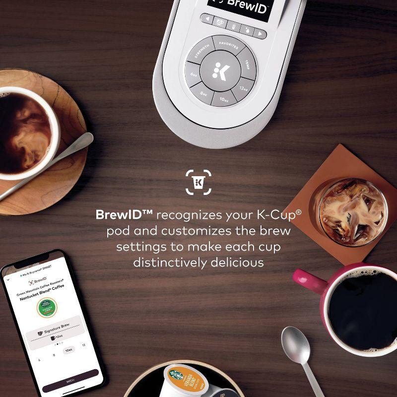 Keurig K-Supreme SMART Coffee Maker, Multistream Technology, Brews 6-12Oz Cup Sizes