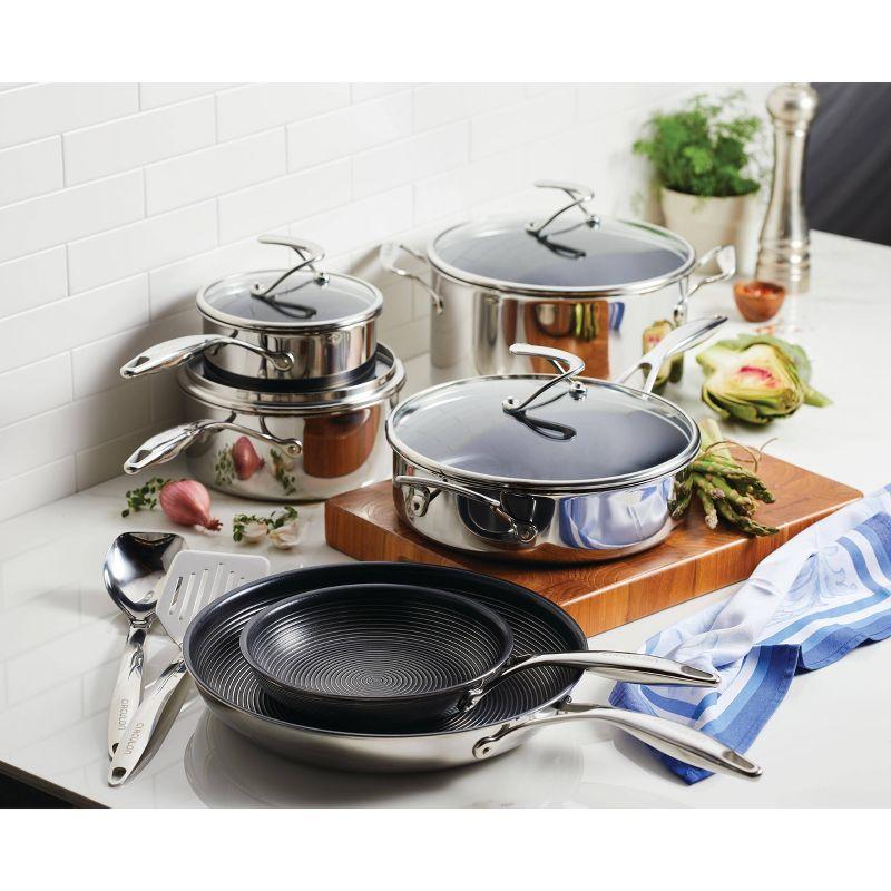 Circulon 12-Piece Stainless Steel Nonstick Cookware Set