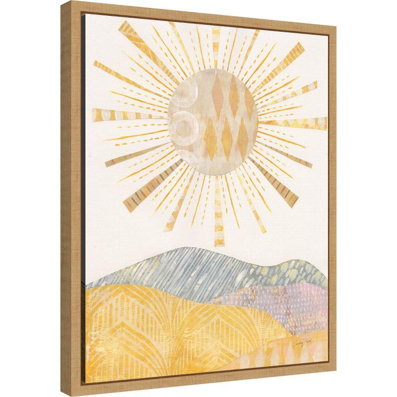 Amanti Art Boho Sunshine II by Courtney Prahl Canvas Wall Art Print Framed 16 x 20-in.