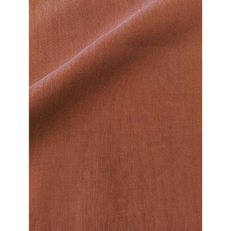 So Soft Linen Rustic Orange Pillow 20x20 / Down