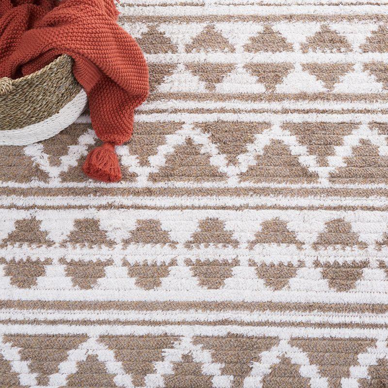 Augustine AGT847 Machine Made Indoor Area Rug - Taupe/Ivory - 9'x12' - Safavieh