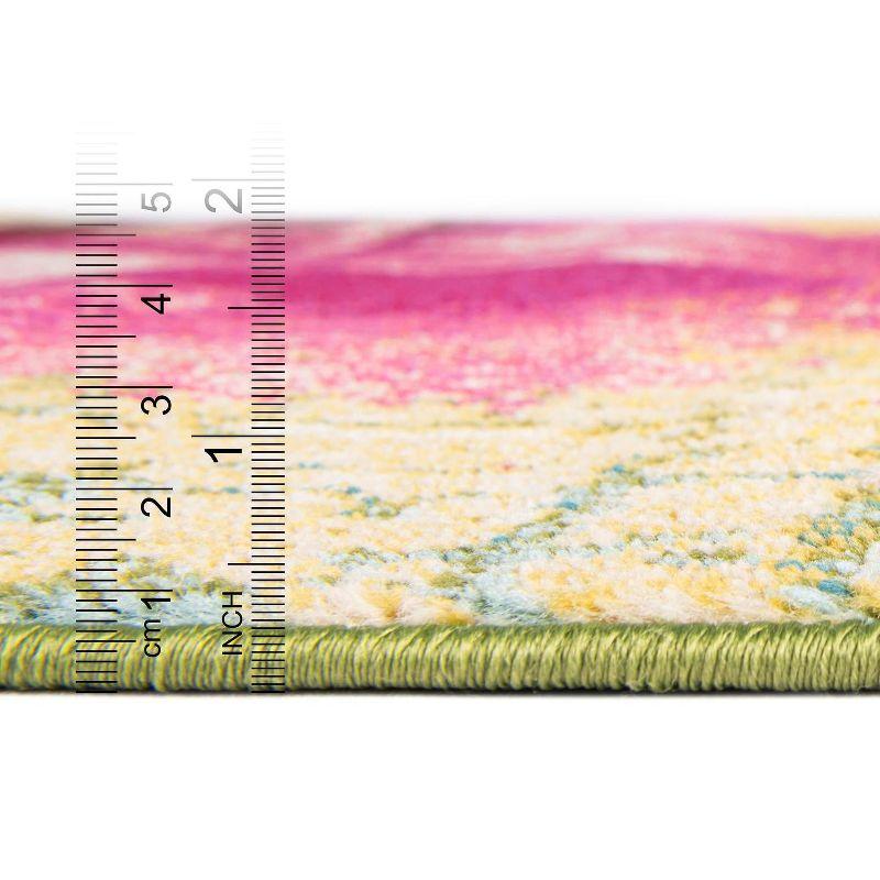 Unique Loom Estrella Collection Area Rug - Barris (10' 6" x 16' 5" Rectangle Multi/Beige)