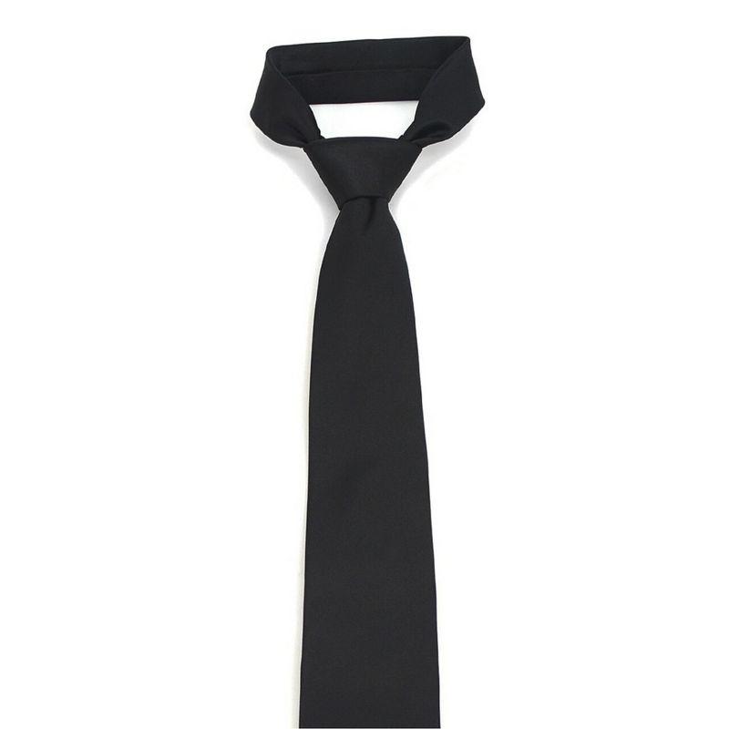 Men's Classic Solid Color Wedding Neck Tie