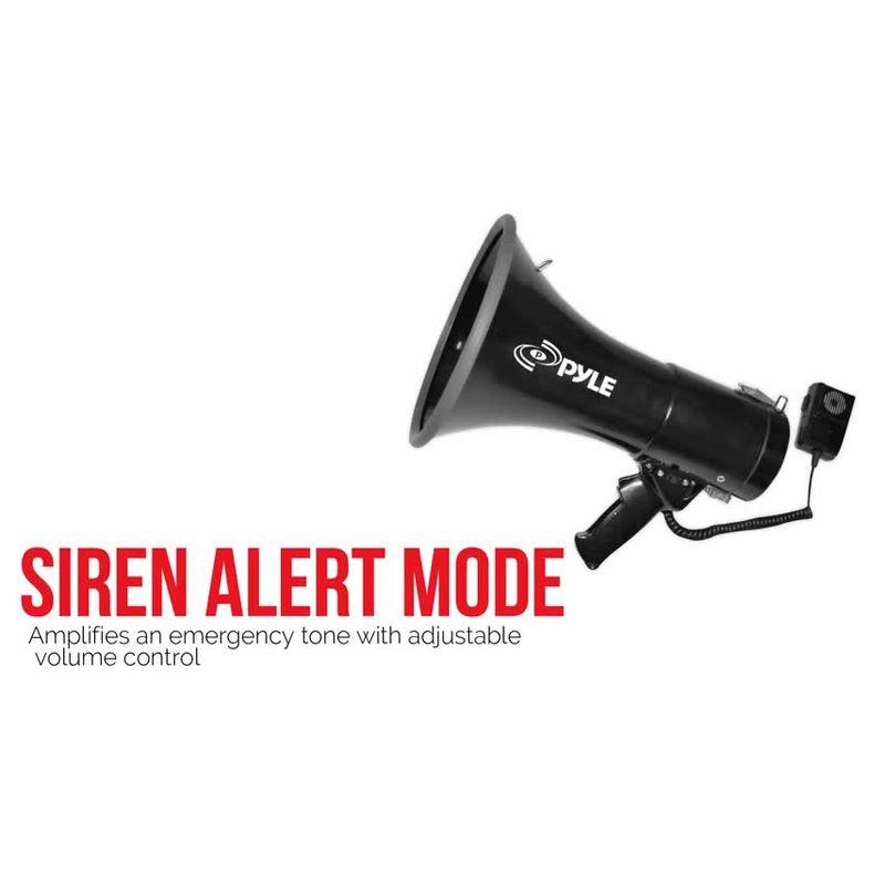 Pyle Pro Handheld Megaphone Bull Horn with Siren and Voice Recorder | PMP35R