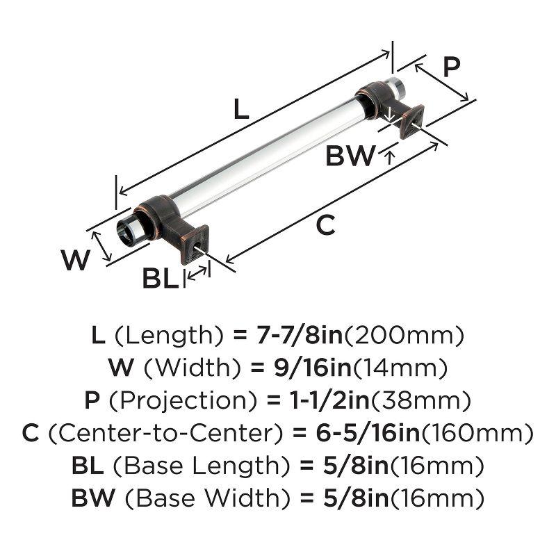 Glacio 6 5/16" Center to Center Bar Pull