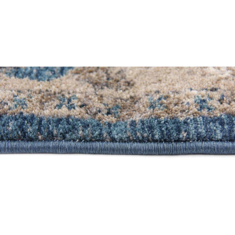 RugPal Linz Oriental Blue Area Rug