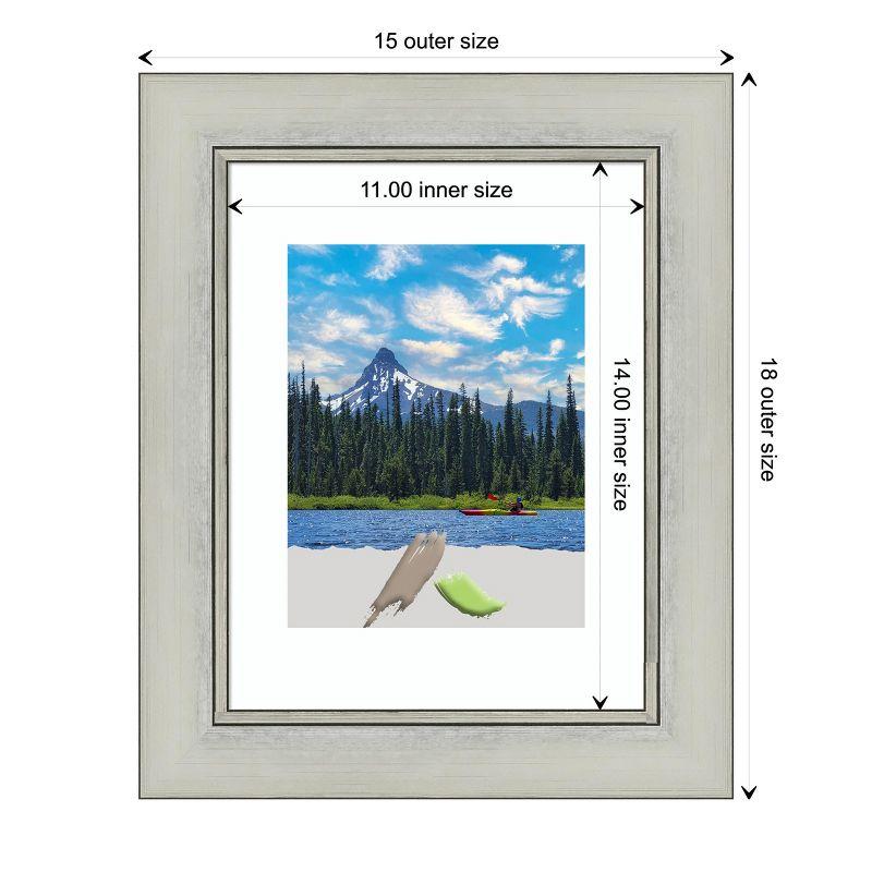 Amanti Art Flair Silver Patina Picture Frame