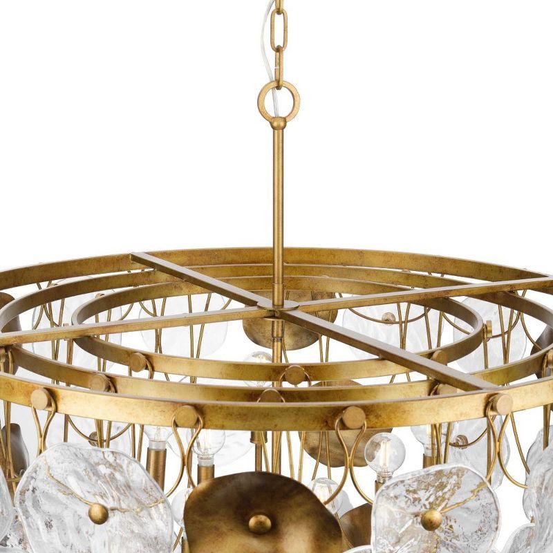 Progress Lighting Loretta 9 - Light Dimmable Tiered Chandelier