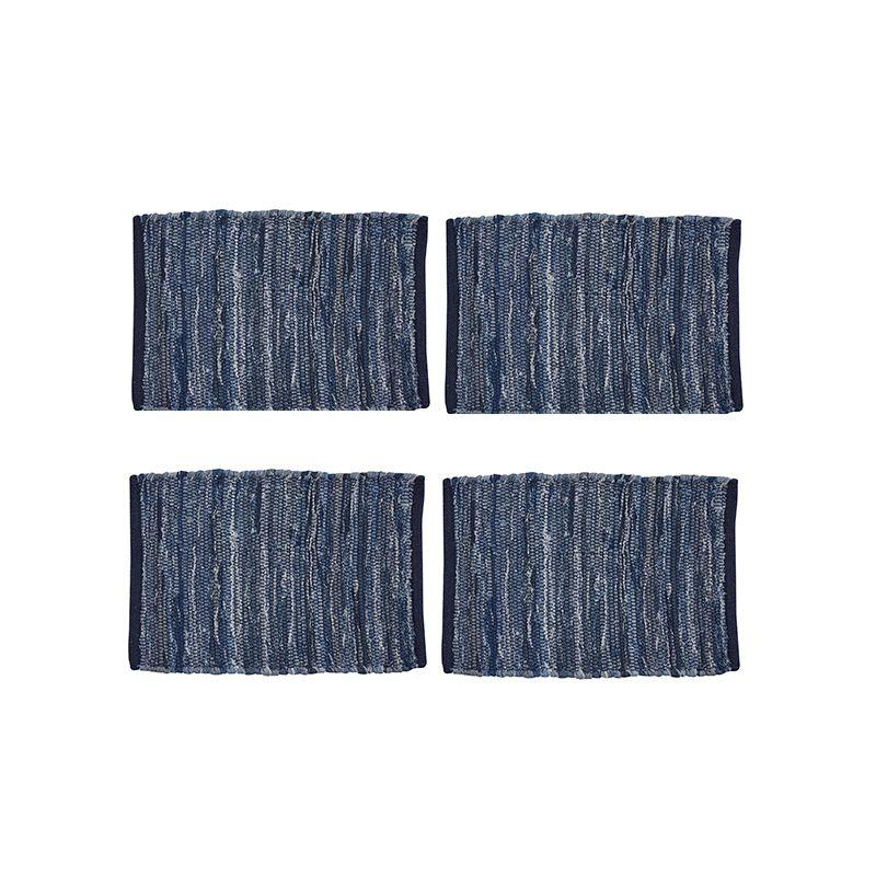 Park Designs Indigo Chindi Placemat Set of 4