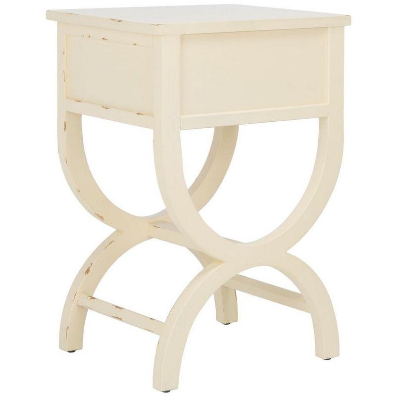 Floris End Table With Storage