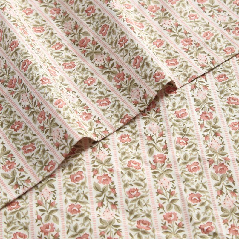 Laura Ashley Laura Ashley Printed Cotton Percale Sheet Set