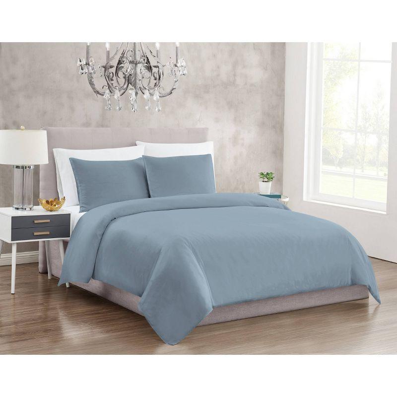 300 Thread Count Cotton Sateen Duvet Set - Christian Siriano NY