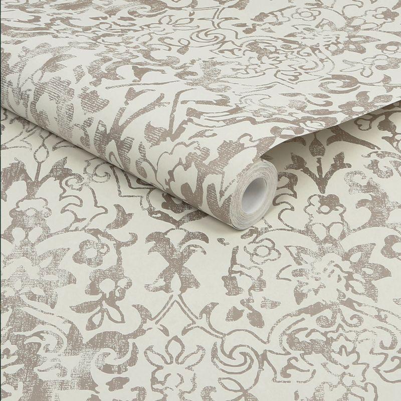 NEXT Majestic Damask Neutral Wallpaper