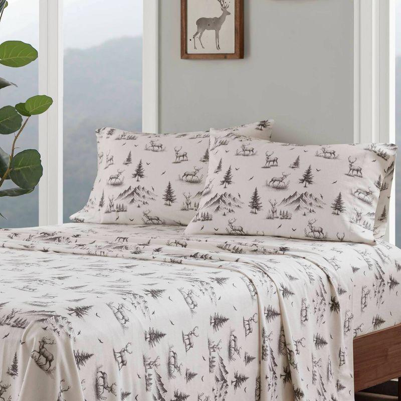 Woolrich 100% Cotton Flannel Sheet Set