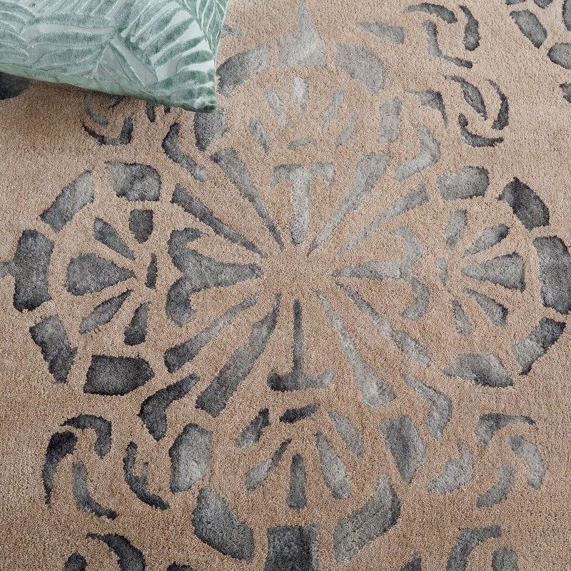 Dip Dye DDY719 Hand Tufted Runner Rug - Camel/Grey - 2'3"x8' - Safavieh.