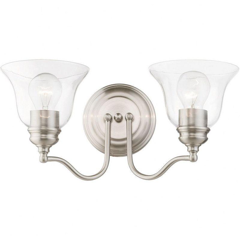 Livex Lighting Moreland 2 - Light Vanity in  Brushed Nickel