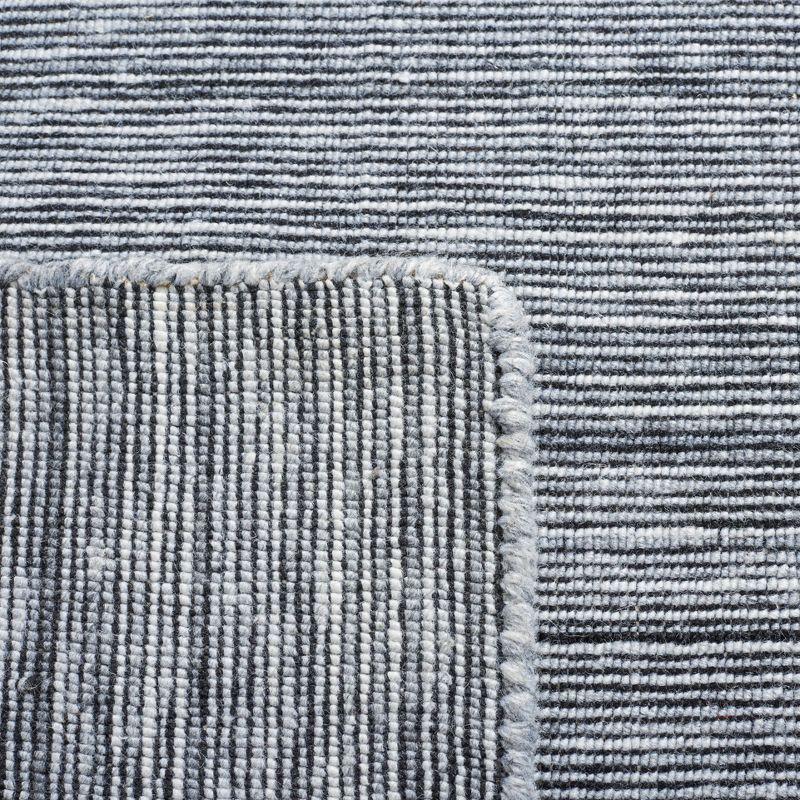 Kilim KLM304 Hand Woven Area Rug - Grey/Ivory - 3'x5' - Safavieh.