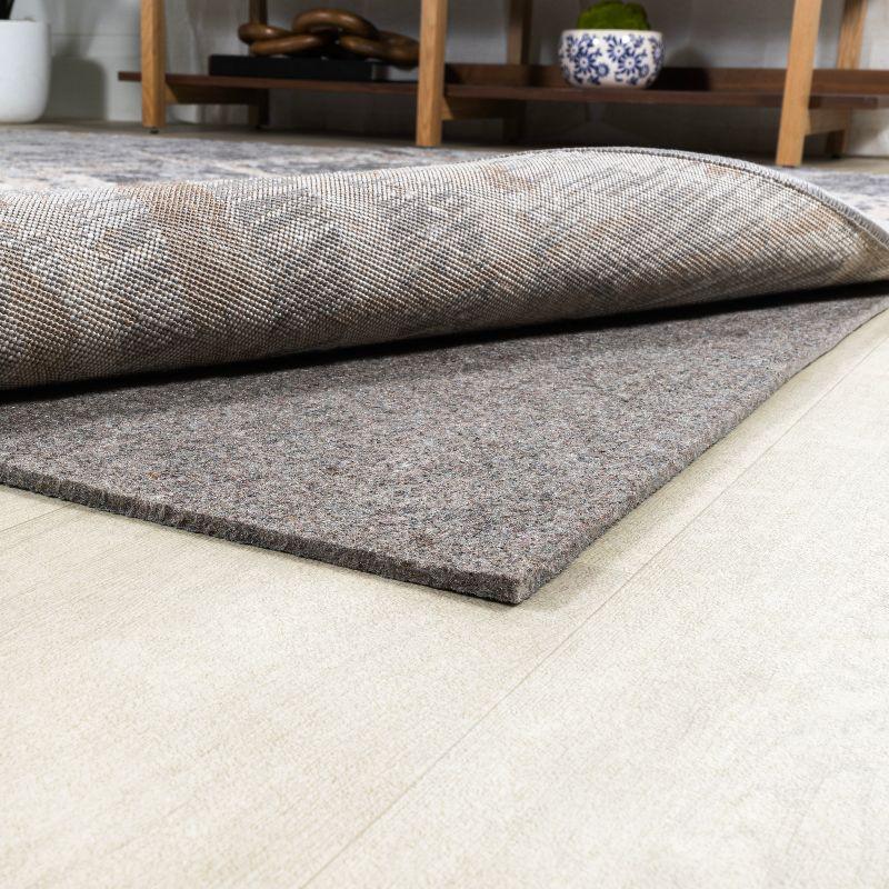 Comfort Plus Non-Slip Gray/Brown Felt Rug Pad 9 ft. x 12 ft.