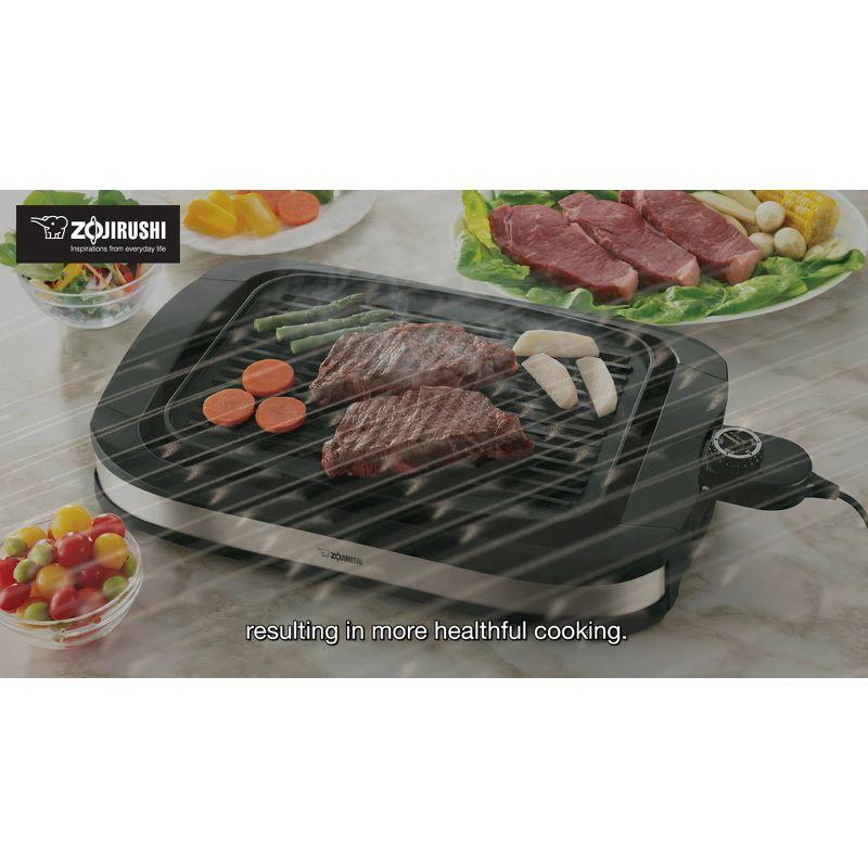 Zojirushi Zojirushi Indoor Electric Grill, Stainless Black