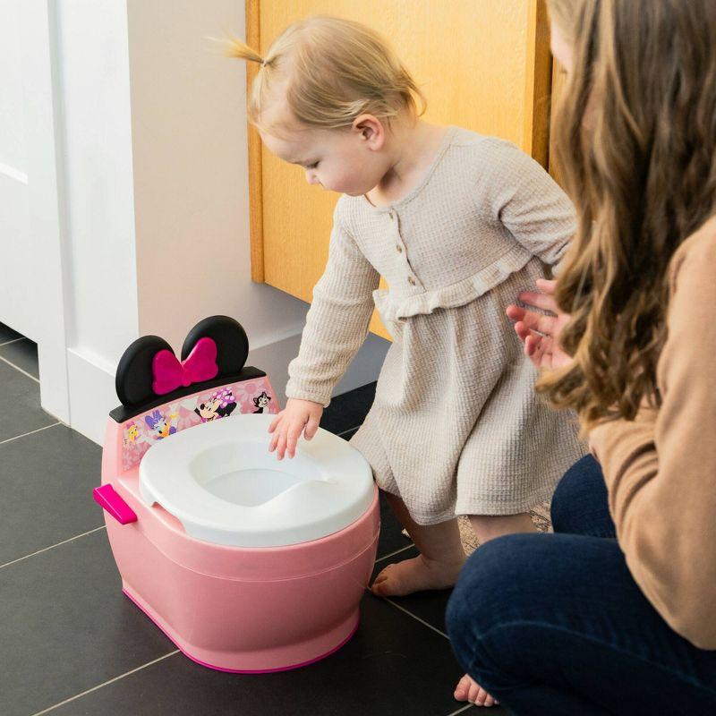 Disney Minnie Mouse Potty Chair and Toddler Toilet Seat