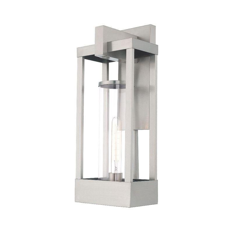 Livex Lighting Delancey 1 - Light Wall Light in  Brushed Nickel
